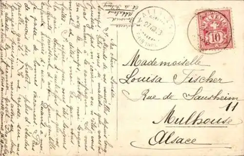 Ak Châtel Saint Denis Kanton Freiburg, Le Moleson, Dent de Lys