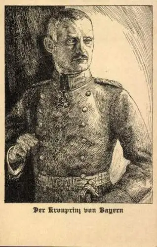 12 Künstler-Postkarten im Umschlag  "Führer und Helden,  Federzeichnungen von Karl Bauer"