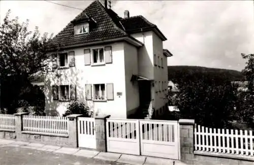 Foto Ak Bad König im Odenwald Hessen, Kurviertel, Haus Appel