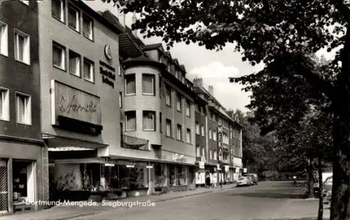 Ak Mengede Dortmund, Siegburgstraße, Geschäfte, MEKA