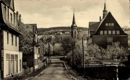 Ak Neuwelt Schwarzenberg im Erzgebirge Sachsen, Lutherstraße