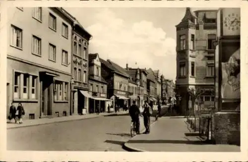 Ak Burg bei Magdeburg, Stalinstraße