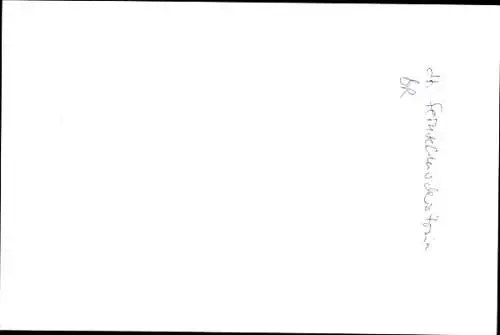 Ak Moderatorin Susanne Franke, Portrait, Autogramm