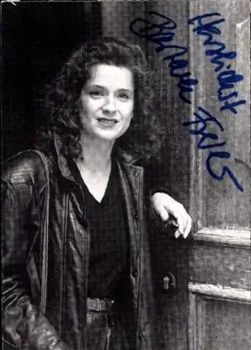 Ak Schauspielerin Barbara Freier, Portrait, Autogramm