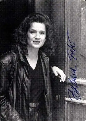 Ak Schauspielerin Barbara Freier, Portrait, Autogramm