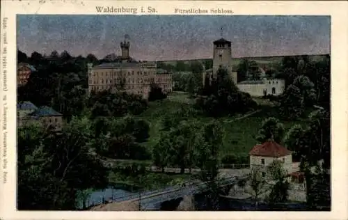 Luna Ak Waldenburg in Sachsen, Fürstliches Schloss