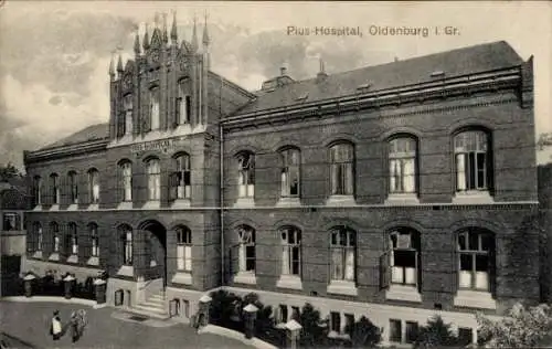 Ak Oldenburg im Großherzogtum Oldenburg, Pius-Hospital