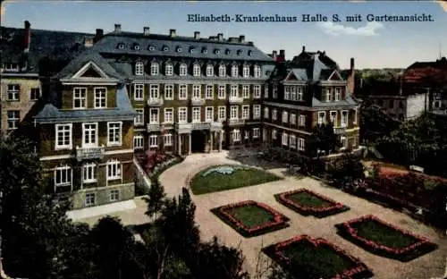 Ak Halle an der Saale, Elisabeth-Krankenhaus