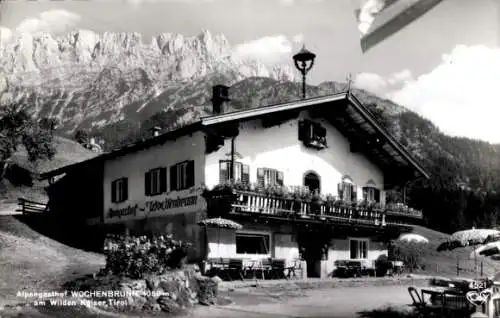 Ak Tirol, Alpengasthof Wochenbrunn am Wilden Kaiser