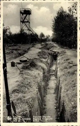 Ak Zillebeke Westflandern, Englischer Graben