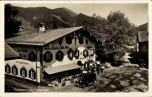 Ak Oberammergau in Oberbayern, Hotel und Gasthof Alte Post