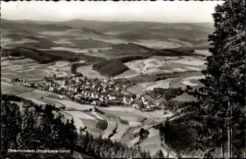 Ak Oberhundem Kirchhundem Sauerland, Panorama