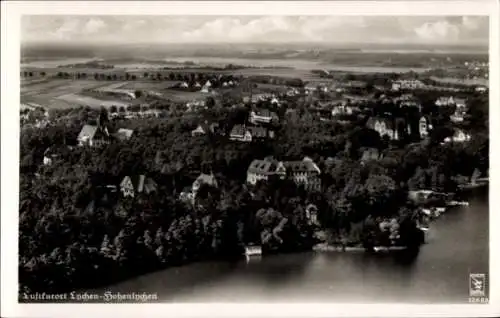 Ak Lychen Hohenlychen Uckermark, Fliegeraufnahme