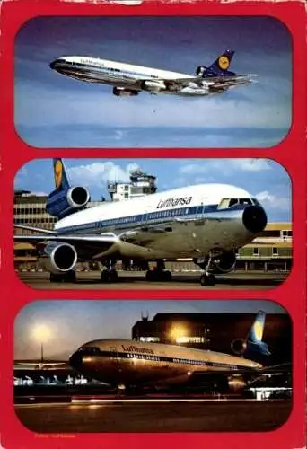 Ak Passagierflugzeug Lufthansa, McDonnell Douglas DC 10