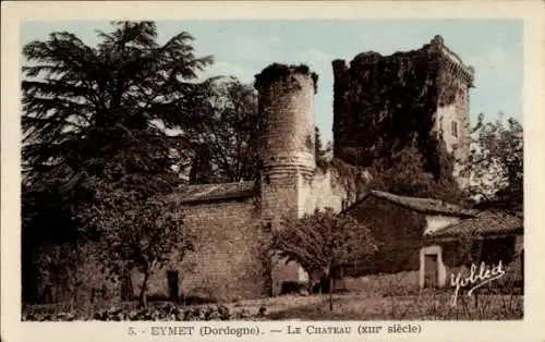 Ak Eymet Dordogne, Schloss