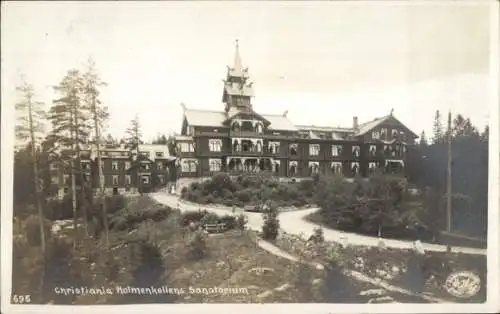 Foto Ak Kristiania Christiania Oslo Norwegen, Holmenkollens Sanatorium