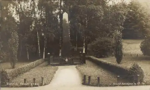 Foto Ak Oslo Norwegen, Vår Frelsers Gravlund Friedhof, Henrik Ibsen Grabstätte