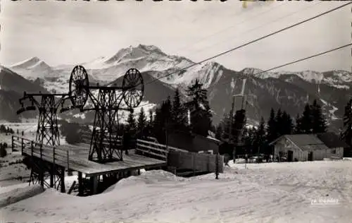 Ak Morzine Haute Savoie, Gare intermediaire - Telebenne