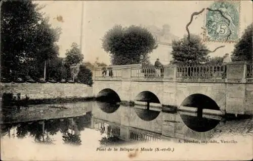 Ak Maule Yvelines, Pont de la Bélique