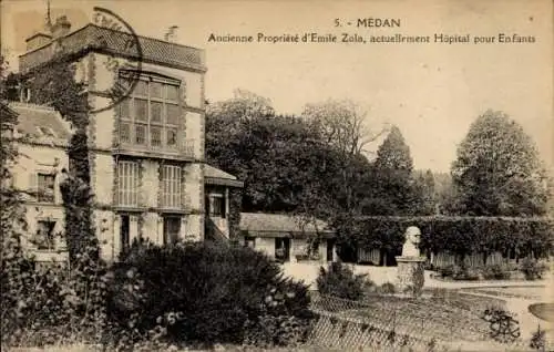 Ak Medan Yvelines, Emile Zola House, Kinderkrankenhaus