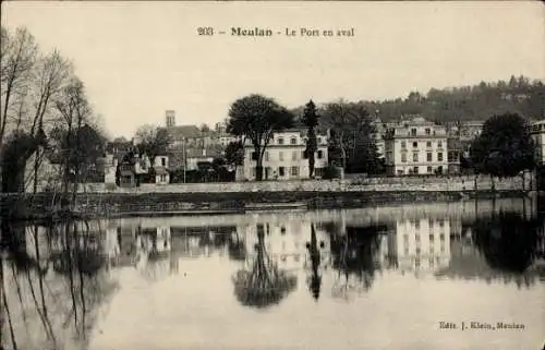 Ak Meulan und Yvelines, Downstream-Hafen