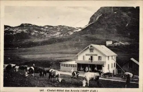 Ak La Giettaz Savoie, Chalet-Hotel des Aravis