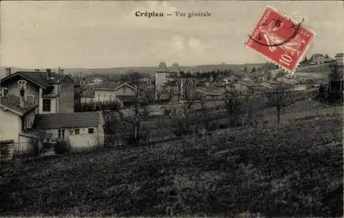 Ak Crepieu Rhône, Gesamtansicht