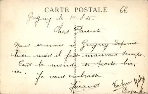 Ak Grigny Lyon Rhône, Rotondes