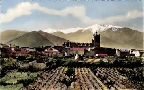 Ak Vinca Pyrénées-Orientales, Eglise, Canigou