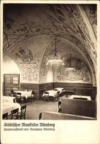 Ak Nürnberg in Mittelfranken, Städtischer Mautkeller