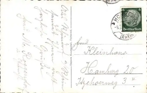 Ak Rhöndorf am Rhein Bad Honnef, Gesamtansicht