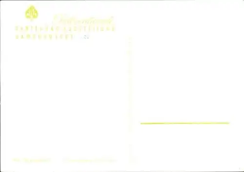 Ak Internationale Gartenbauausstellung Hamburg 1953, Am Tropenhaus, color