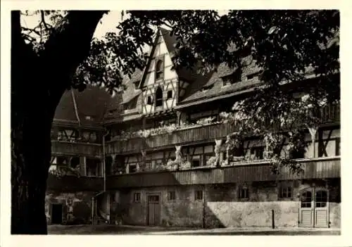 Ak Bamberg in Oberfranken, Alte Hofhaltung