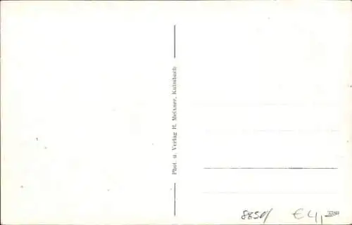 Ak Kulmbach in Oberfranken, Marktplatz, Plassenburg, Brunnen