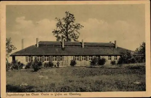 Ak Zossen in Brandenburg, Jugendherberge der Stadt Berlin am Weinberg