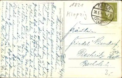 Ak Rabenstein Raben im Fläming, Eingang zur Burg Rabenstein, Turm