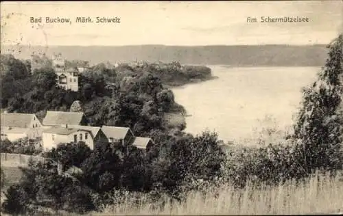 Ak Buckow in der Märkischen Schweiz, Schermützelsee