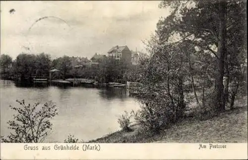 Ak Grünheide in der Mark, Peetzsee