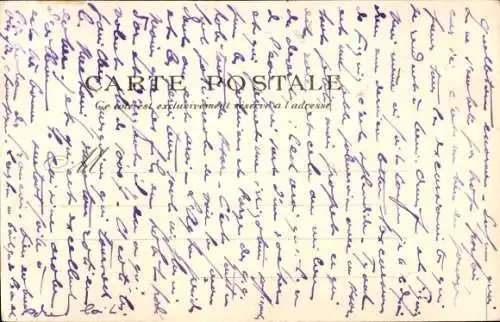 Ak Tyout Tiout Algerien, Einheimische am Tor