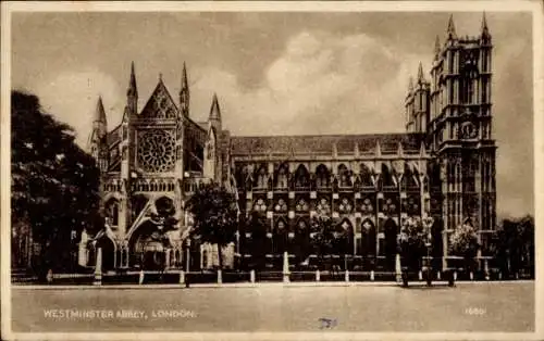 Ak Stadt Westminster London England, Westminster Abbey