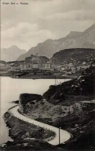 Ak Maloja Kanton Graubünden, Silser See