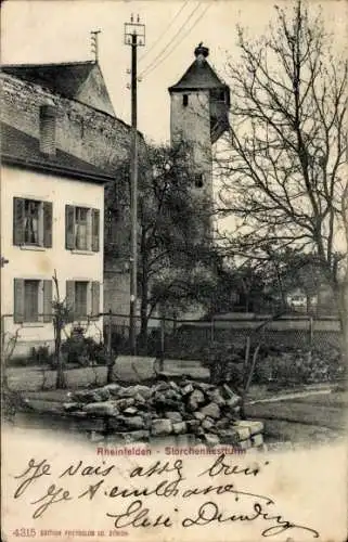 Ak Rheinfelden Kanton Aargau Schweiz, Storchennestturm