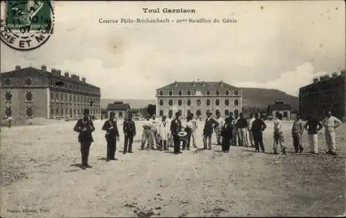 Ak Toul Garnison Meurthe et Moselle, Caserne Périn Brichambault, 20. Bataillon du Génie