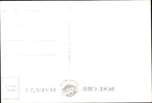 Foto Ak Afrika, Afrikaner vor einer Strohhütte