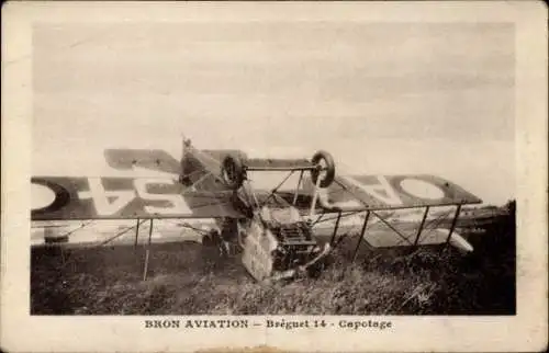 Ak Bron Aviation, Breguet 14 Capotage