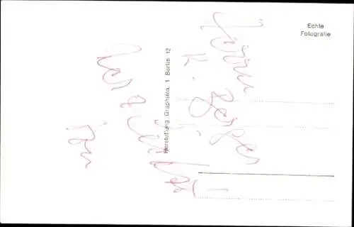 Ak Schauspielerin Loni Heuser, Portrait, Autogramm