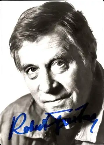 Ak Schauspieler Robert Freitag, Portrait, Autogramm