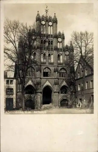 Ak Chojna Königsberg Neumark Ostbrandenburg, Rathaus