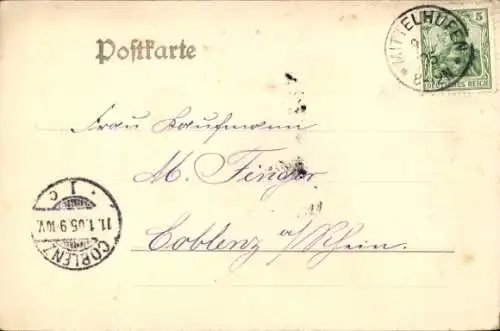 Ak Kaliningrad Königsberg Ostpreußen, Kaiser Wilhelm Platz, Schloss