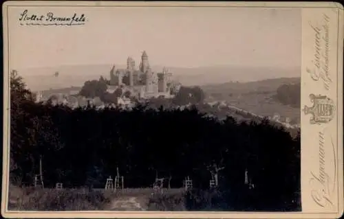 Kabinett Foto Braunfels an der Lahn, Schloss Braunfels